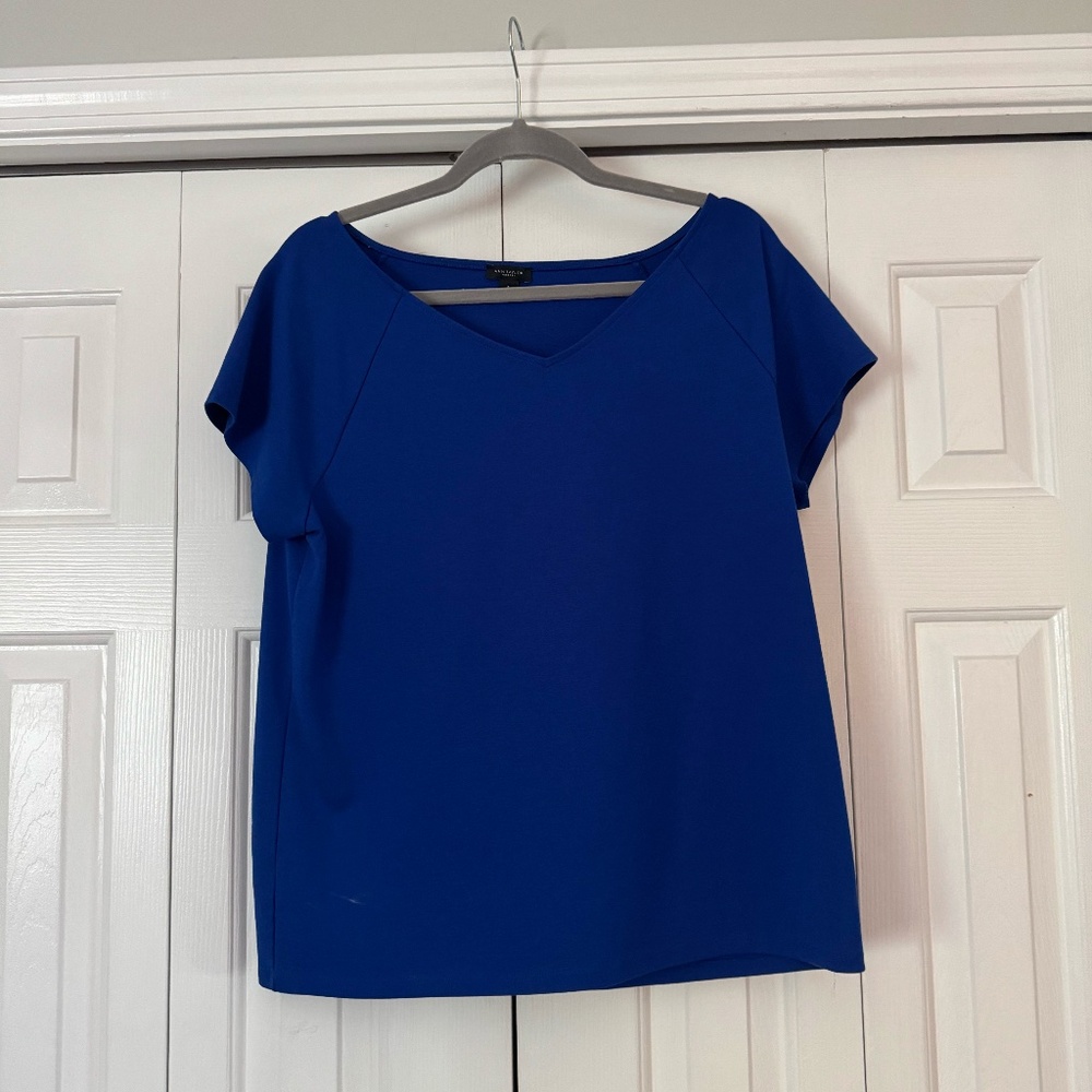 Ann Taylor - Short Sleeve Blouse